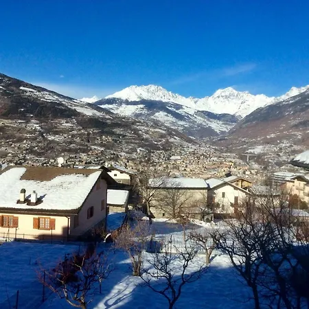 La Maison De Pagan Ad Uso Turistico Vda Charvensod N 0021 Lägenhet Aosta